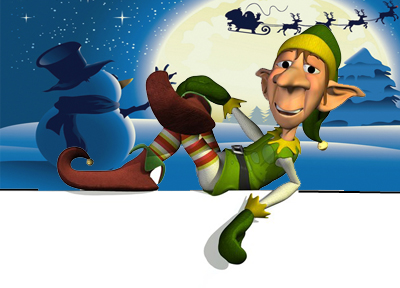 Scrivener Elf Reclining